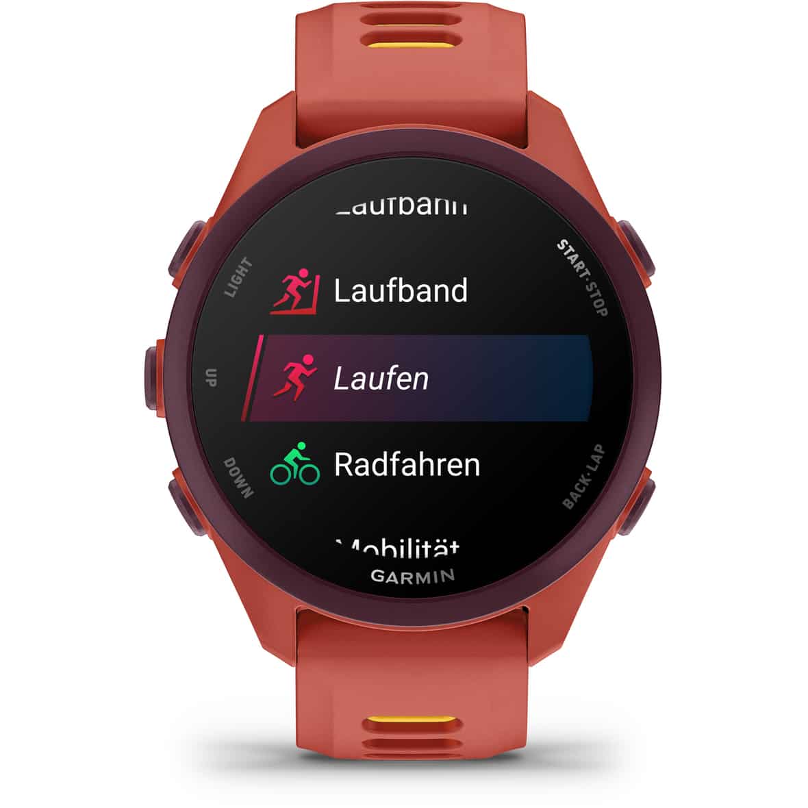 Forerunner 170 Music Sportuhr Ziegel_RED PINK/MANGO | one size