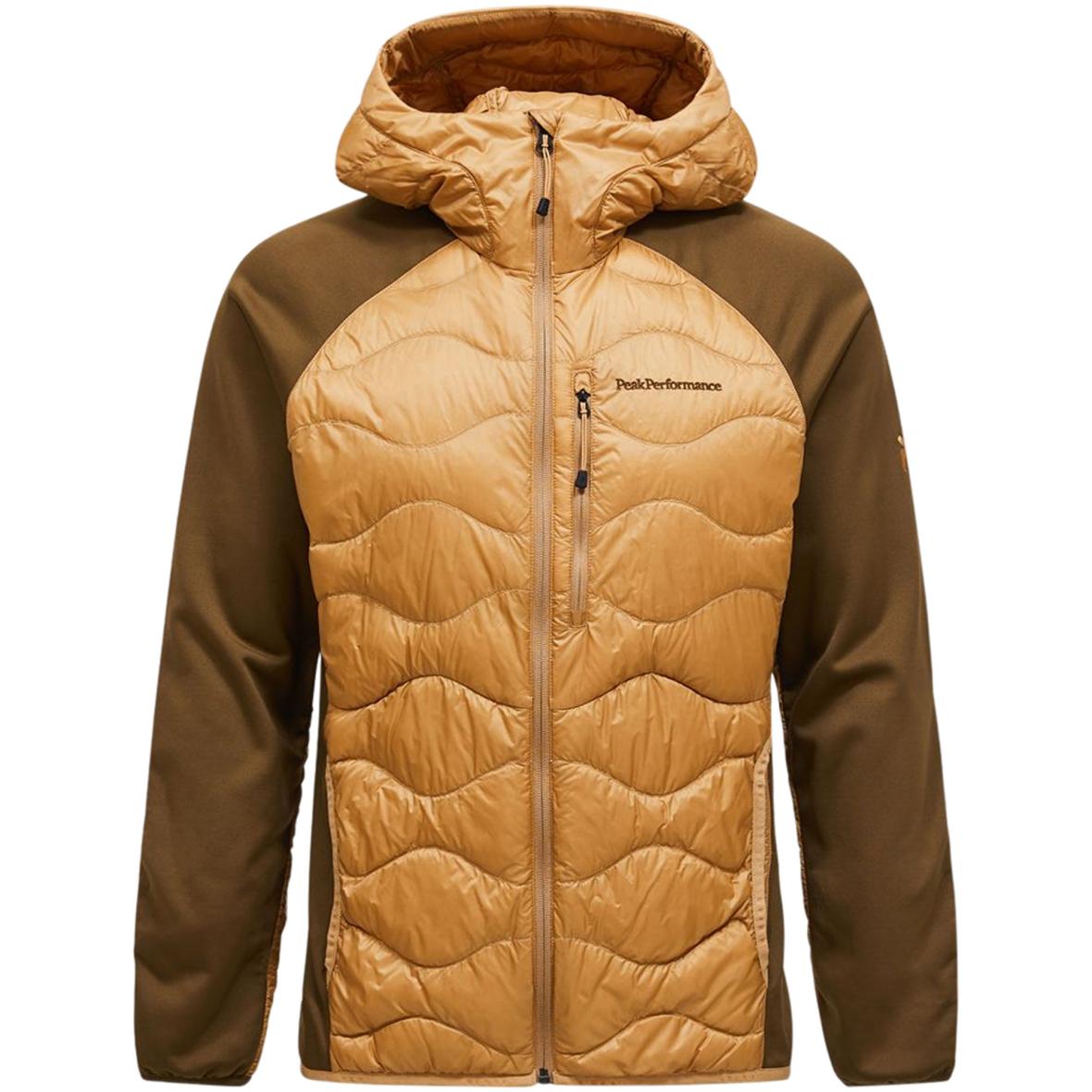 Helium Down Hybrid Hood Herren Daunenjacke Hellbraun_110 | L