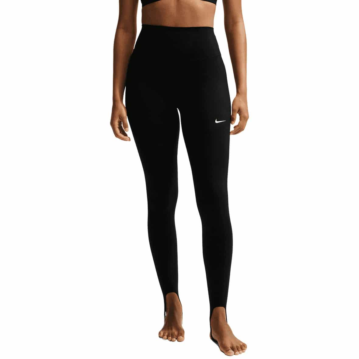 One Dri-Fit Damen Leggings Schwarz_010__BLACK/WHITE | L