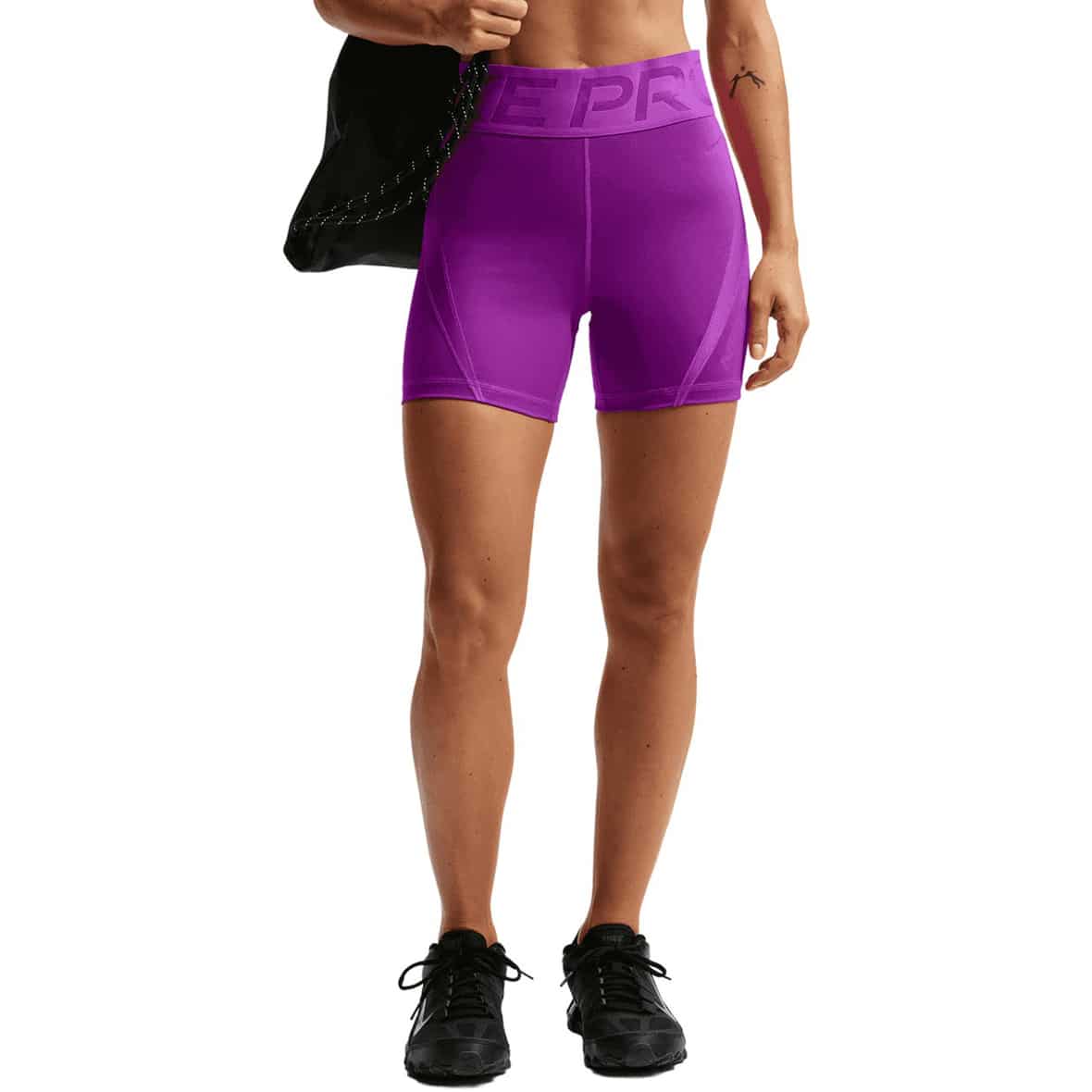 Pro Sculpt Dri-Fit 5in Short Damen Leggings Violett_551__VIVID PURPLE/VIVID PURPLE | XL