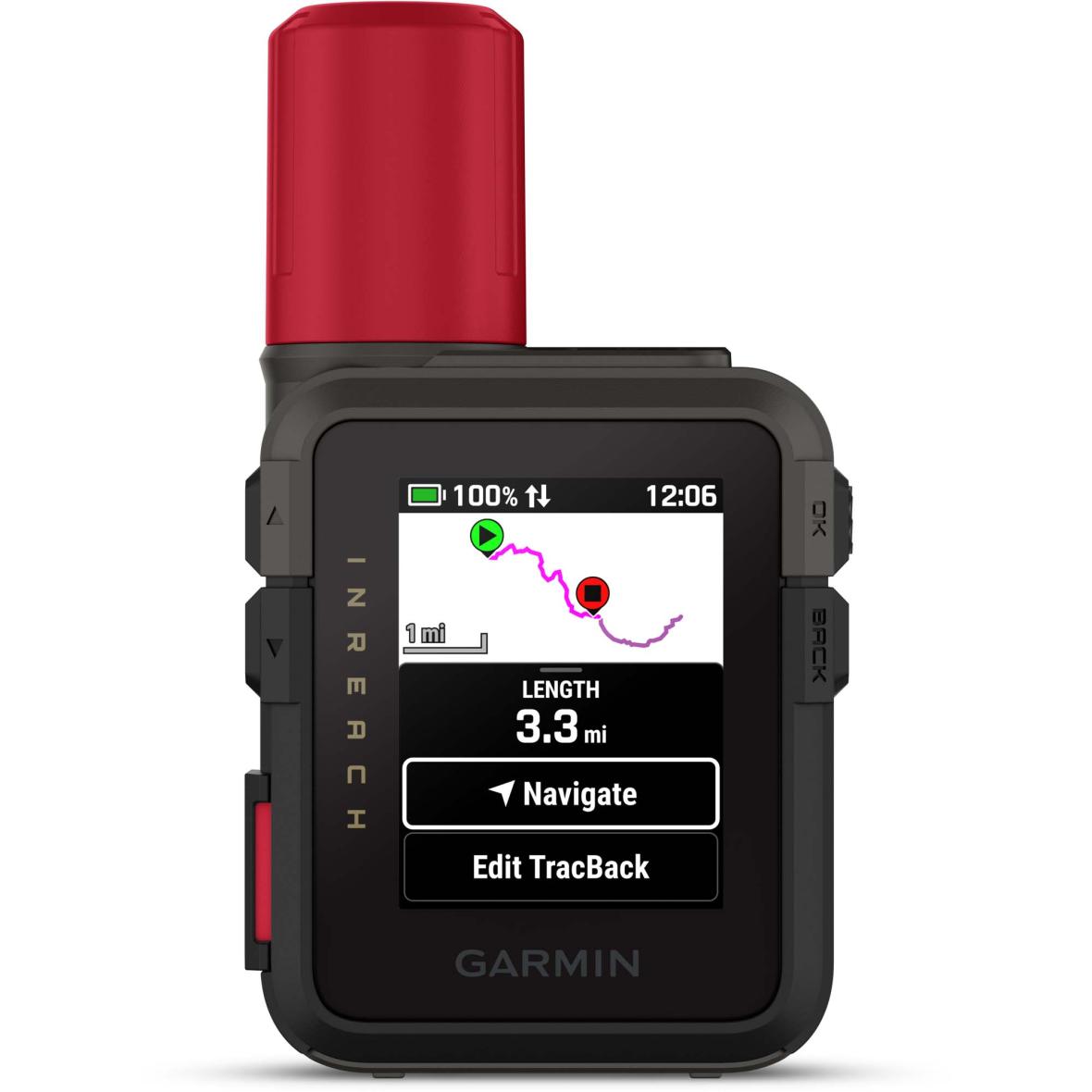 inReach Mini 3 Plus GPS Navigationsgerät Schwarz_SCHWARZ/ROT | one size