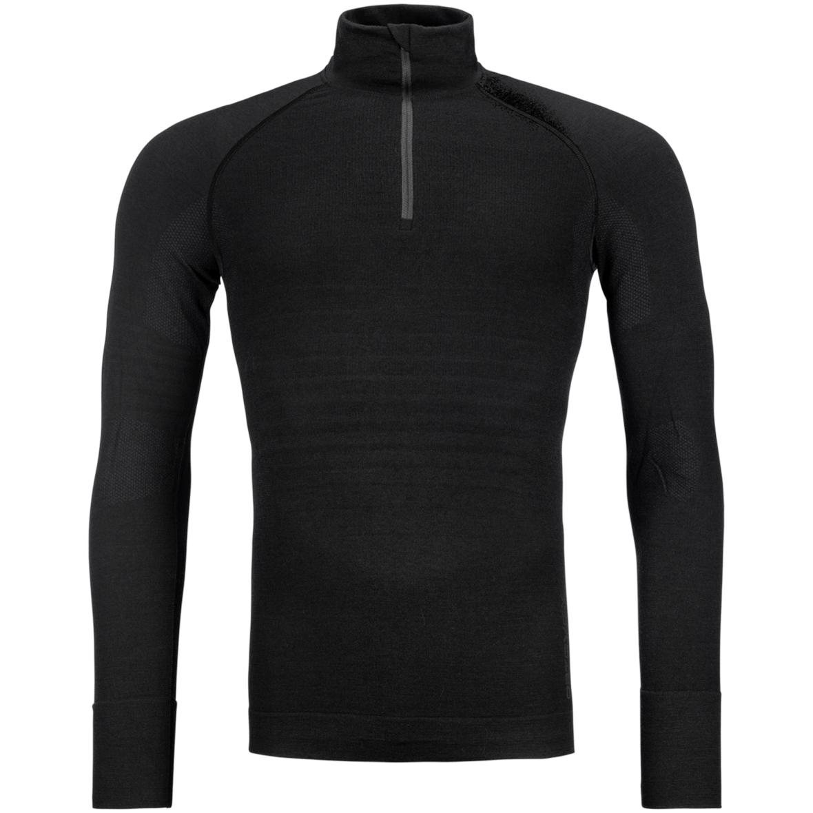 230 Competition Zip Neck Herren Funktionsunterwäsche Schwarz_O00049 | M