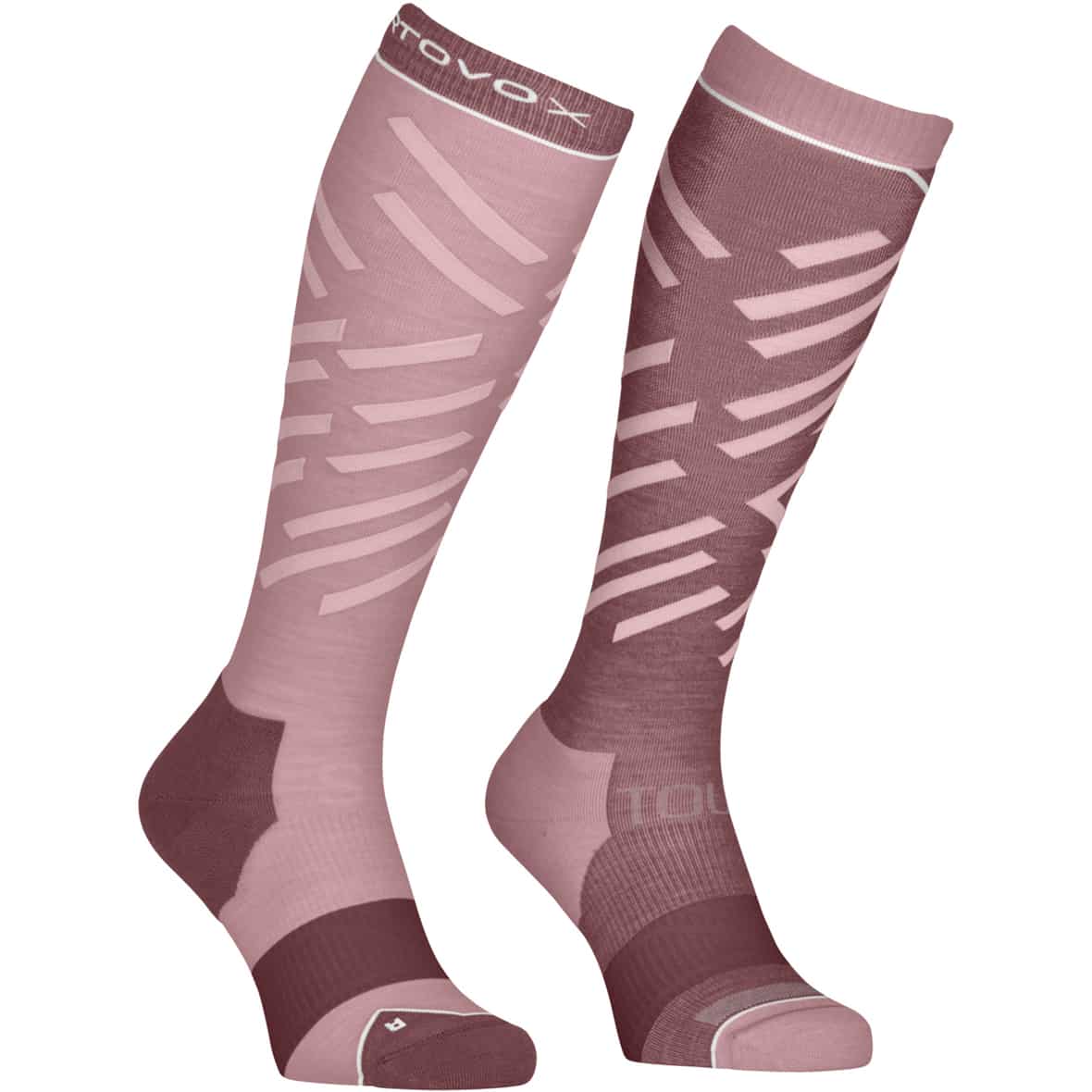 Ski Tour Long Damen Skisocken Rosa_O00325 | 39-41