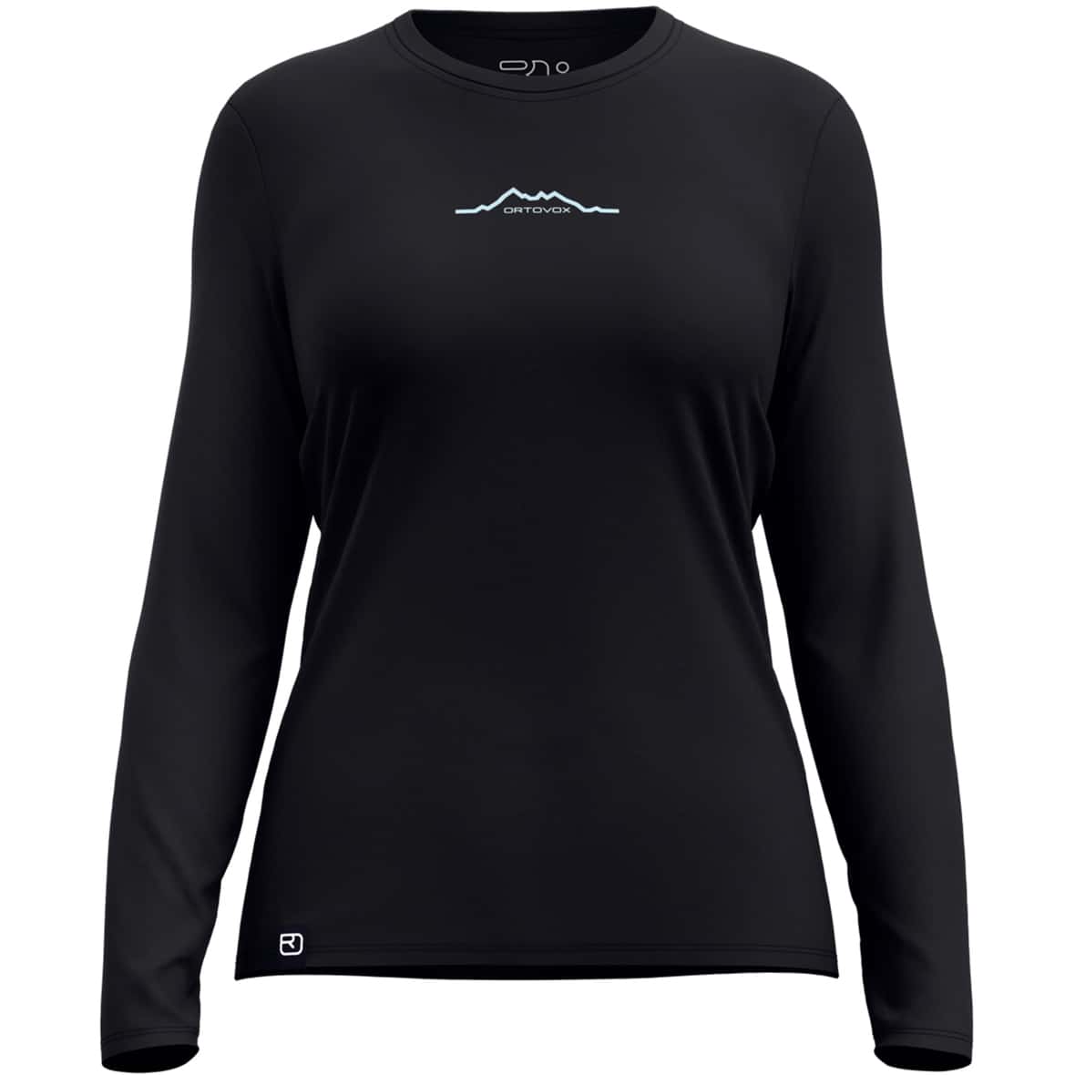 150 Cool Mountian  Damen Longsleeve Schwarz_O00049 | M