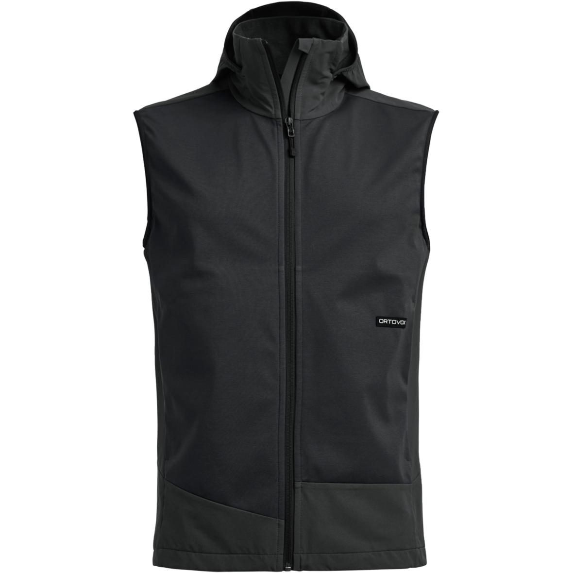 Ortler Softshell Plus Herren Weste Schwarz_O00049 | XL