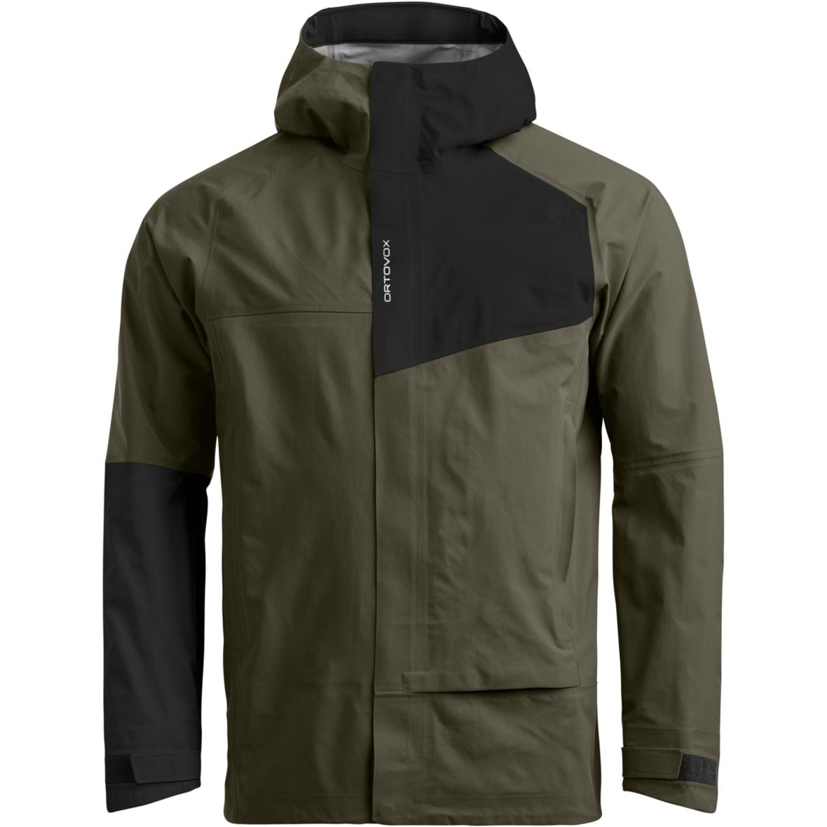 Seceda 3L Herren Hardshelljacke Hellbraun_O00251 | S