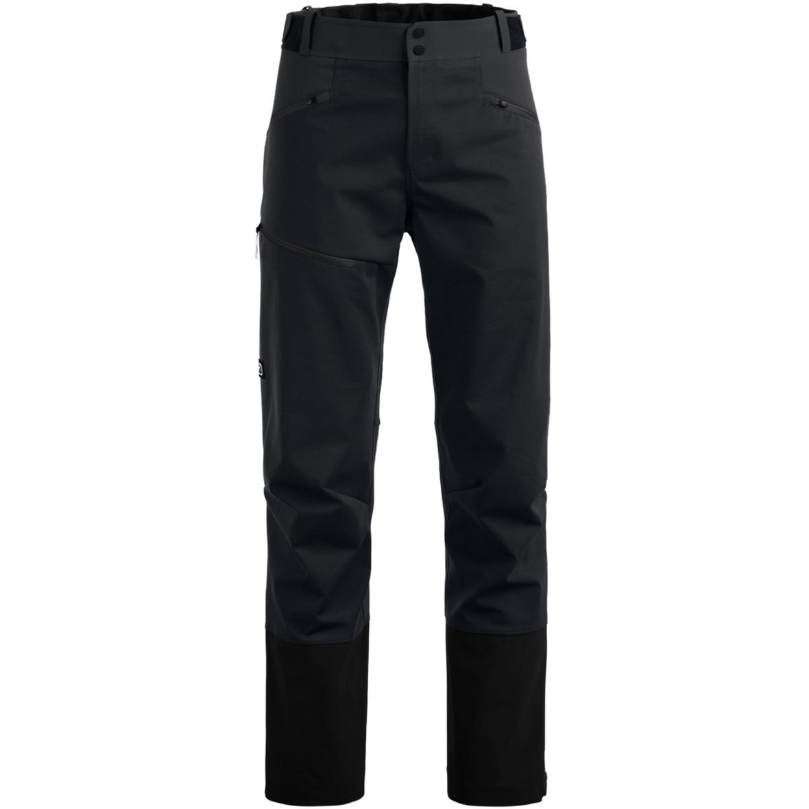Ortler Plus Herren Softshellhose Schwarz_O00049 | XXL