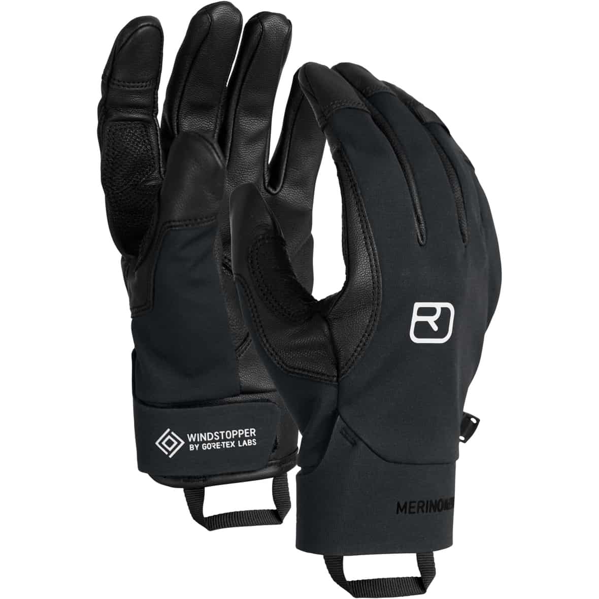 Ortler Tour Fingerhandschuhe Schwarz_O00846 | XL