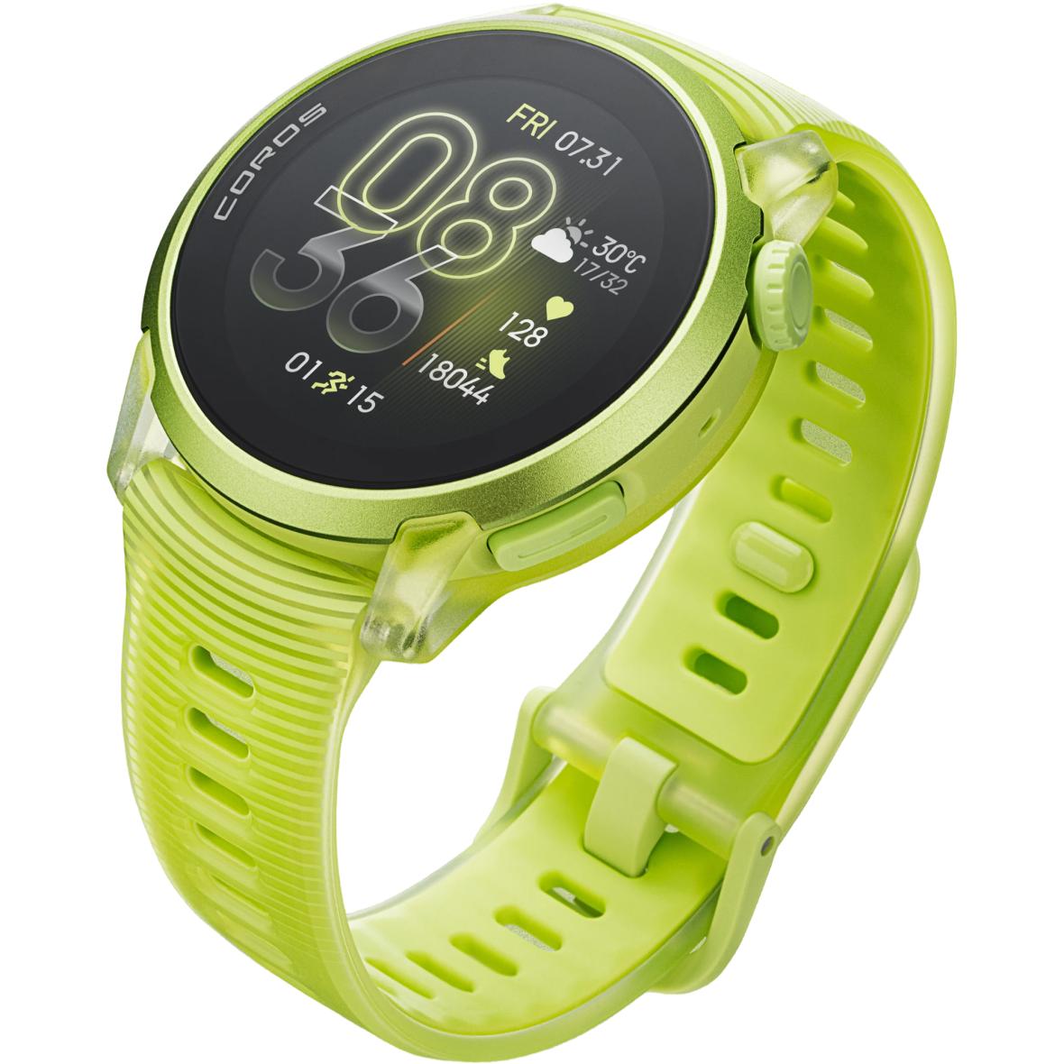 PACE 4 Alu mit Silikon-Armband Sportuhr Lime_NEON YELLOW | one size