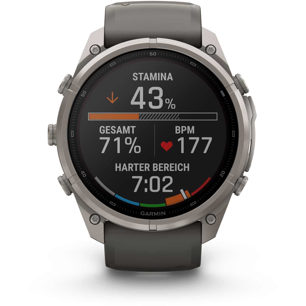 fenix 9 Pro – inReach Solar 51mm Titan Sportuhr Schwarz_SCHWARZ/KIESELGRA | one size