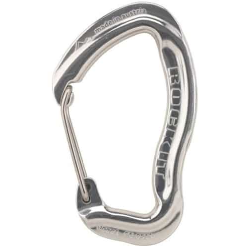 Austrialpin Rockit Light Wire poliert Karabiner bei Sport Schuster München