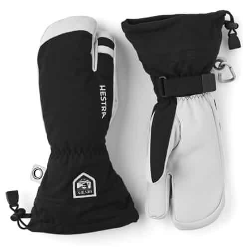 Hestra Army Leather Heli Ski 3-Finger Handschuhe Herren Fäustlinge bei Sport Schuster München