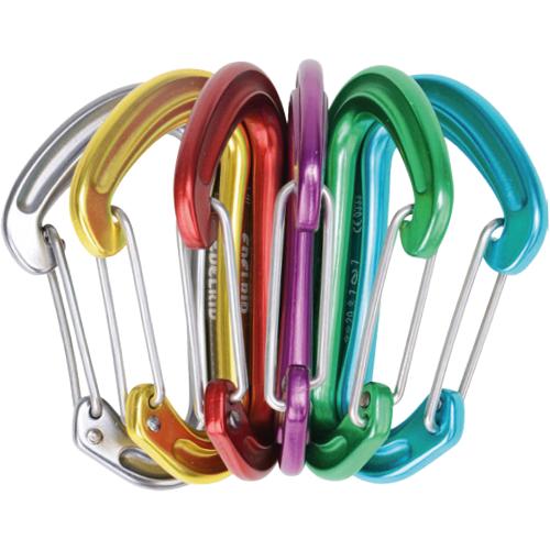 Edelrid 6er-Set Nineteen G Schnappkarabiner bei Sport Schuster München
