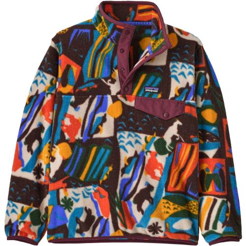 Patagonia Lightweight Synchilla Snap-T Fleece Kinder Pullover bei Sport Schuster München