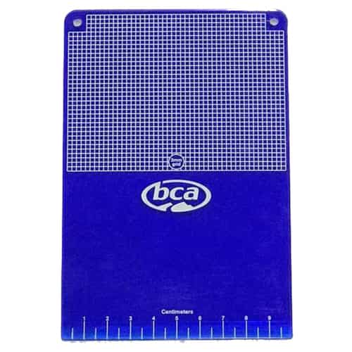 BCA Schneekristallkarte Polycarbonate Lawinenausrüstung bei Sport Schuster München