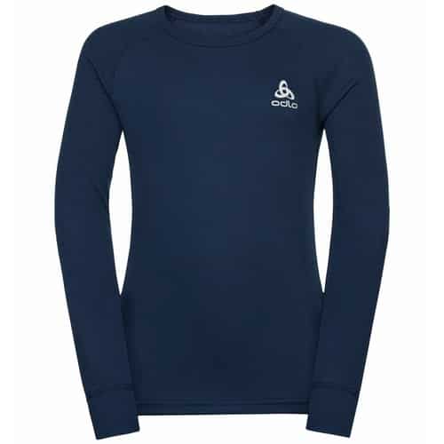 Odlo Active Warm Eco Kids Bl mTop Crew Neck L/S Kinder Funktionsunterhemd bei Sport Schuster München