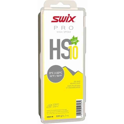 Swix HS10 Yellow, 0°C/+10°C, 180g Wachs bei Sport Schuster München