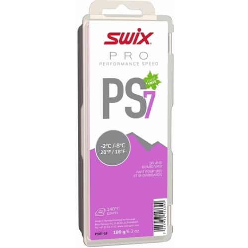 Swix PS7 Violet, -2°C/-8°C, 180g Wachs bei Sport Schuster München