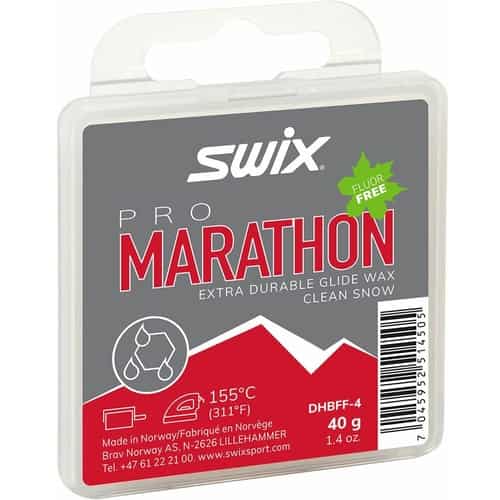 Swix DHBFF-4 Marathon Black, 40g Wachs bei Sport Schuster München