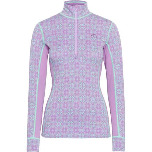 Rose Merino Half-Zip Merino 240 Damen Funktionsunterwäsche