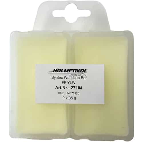 Holmenkol Syntec FF Bar YLW 2x35g Wachs bei Sport Schuster München