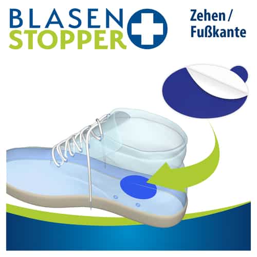 Engo Blasenstopper für Zehen/Fusskante (6 Stck) Blasenpflaster bei Sport Schuster München