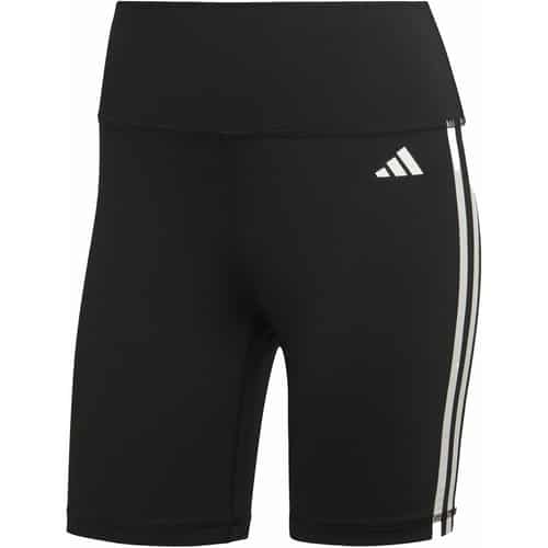 adidas W Training Essentials 3 Stripes Short Tight Damen Leggings bei Sport Schuster München