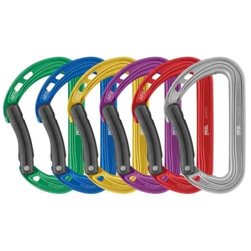 Petzl PACK 6 Spirit gebogen Karabiner bei Sport Schuster München