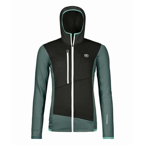 Ortovox Fleece Grid Hoody Damen Fleecejacke bei Sport Schuster München