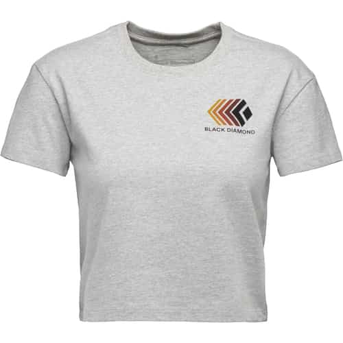 Black Diamond Faded Crop Damen T-Shirt bei Sport Schuster München