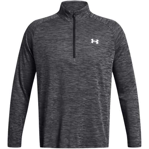 Tech Textured 1/2 Zip Herren Longsleeve