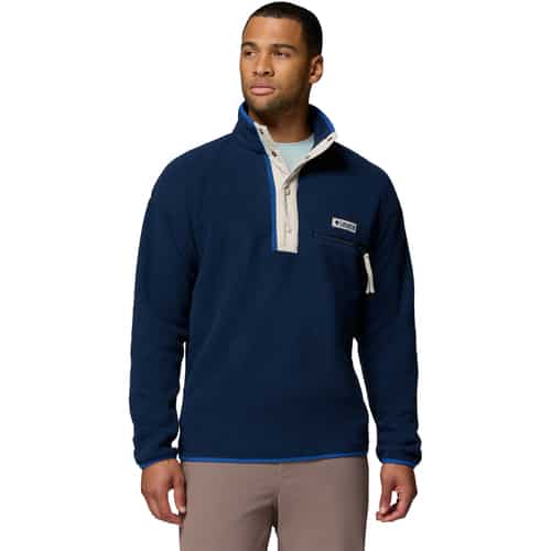 Columbia Helvetia II Half Snap  Herren Fleecepullover bei Sport Schuster München