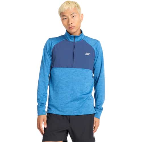 New Balance Athletics Heat Grid 1/2 Zip Herren Laufshirt bei Sport Schuster München