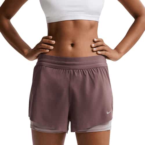 Nike Swift Dir-Fit Mid-Rise 2n1  Damen Laufshorts bei Sport Schuster München