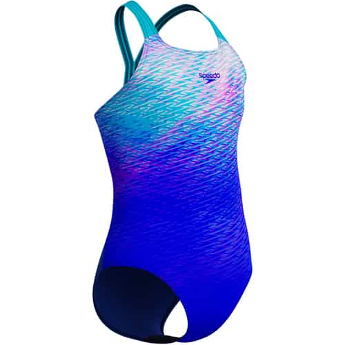Speedo Girls Digital Placement Powerback Damen Badeanzug bei Sport Schuster München