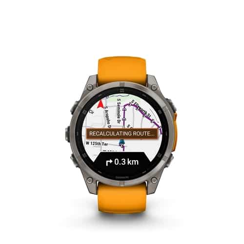 Garmin fenix 8 - 47 mm AMOLED Sapphire Titan bei Sport Schuster München