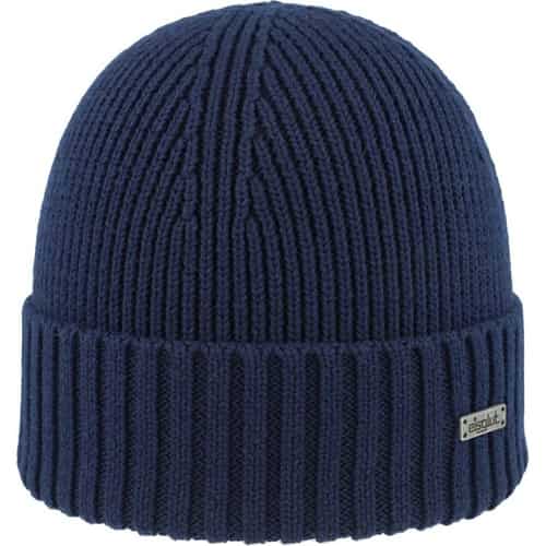 Bonnet Homme Pas Cher Eisglut Strickmütze Haroldg Warme Mütze Mit Umschlag Anthrazit Bonnet Millet Homme