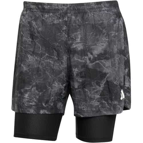 adidas Own The Run Spray Dye 2-In-1 Herren Laufshorts bei Sport Schuster München