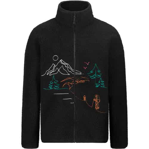 Picture Organic Clothing Hafdals Emb Zip Herren Fleecejacke bei Sport Schuster München