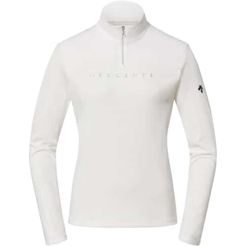 Descente Chest Logo T-Neck Damen Rollkragenshirt bei Sport Schuster München
