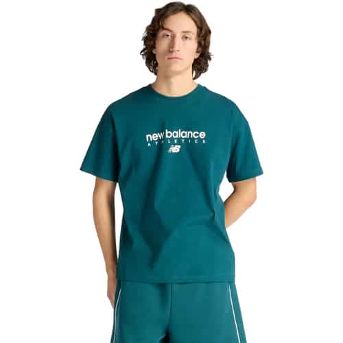 New Balance Linear Heritage  Herren T-Shirt bei Sport Schuster München
