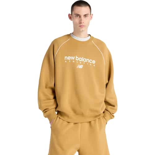 New Balance Linear Heritage Fleece Crew Herren Sweatshirt bei Sport Schuster München