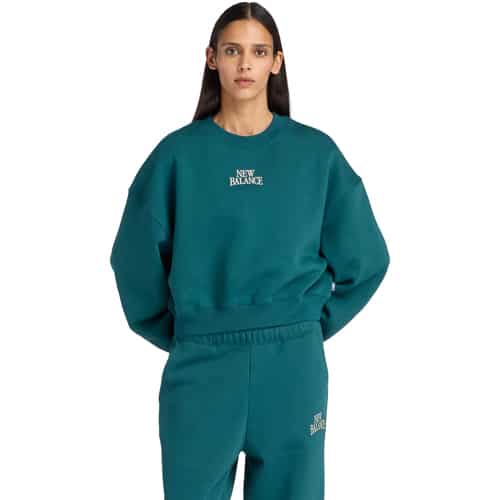 New Balance Linear Heritage  Damen Sweatshirt bei Sport Schuster München