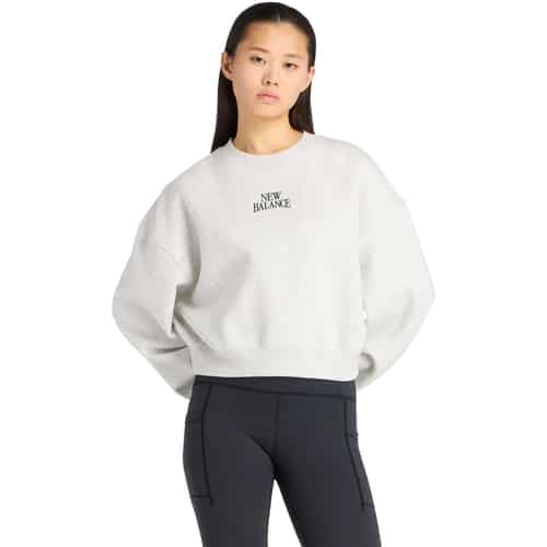 New Balance Linear Heritage  Damen Sweatshirt bei Sport Schuster München