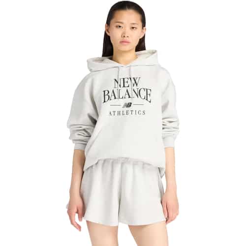 New Balance Linear Heritage Fleece  Damen Hoodie bei Sport Schuster München