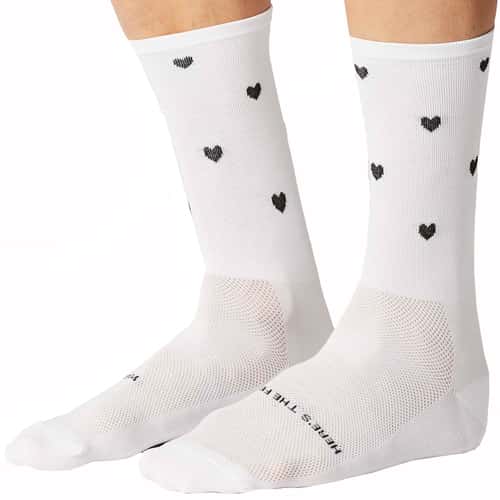 FINGERSCROSSED CLASSIC ICONIC HEARTS Fahrradsocken bei Sport Schuster München
