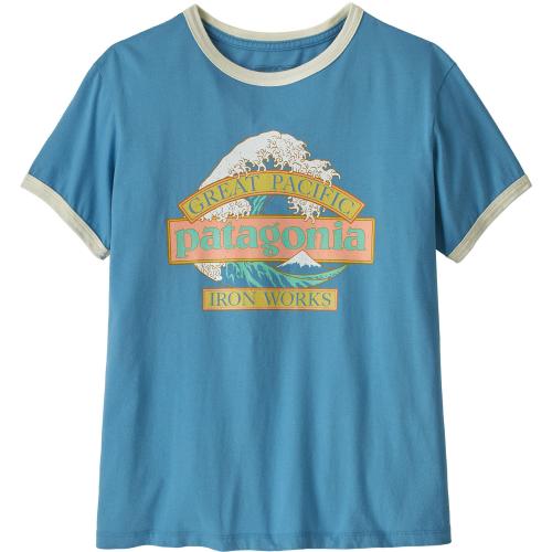 Patagonia Great Waves Ringer Damen T-Shirt bei Sport Schuster München