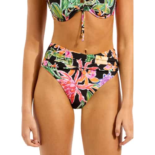 Seafolly Hothouse Flowers High Waist Wrap Damen Bikinihose bei Sport Schuster München