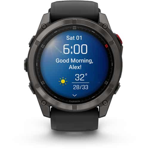 Garmin fenix 8 PRO - 51 mm AMOLED Sapphire Sportuhr bei Sport Schuster München