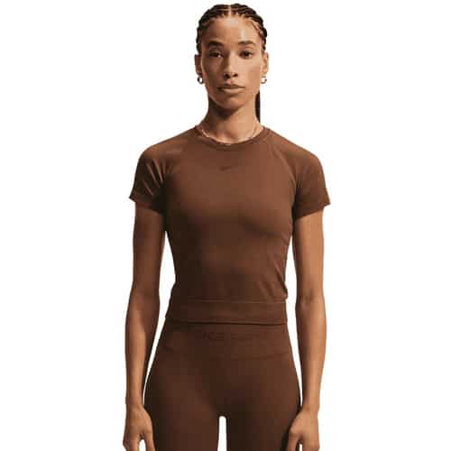 Nike Dri-Fit Seamless Short Sleeve Damen T-Shirt bei Sport Schuster München